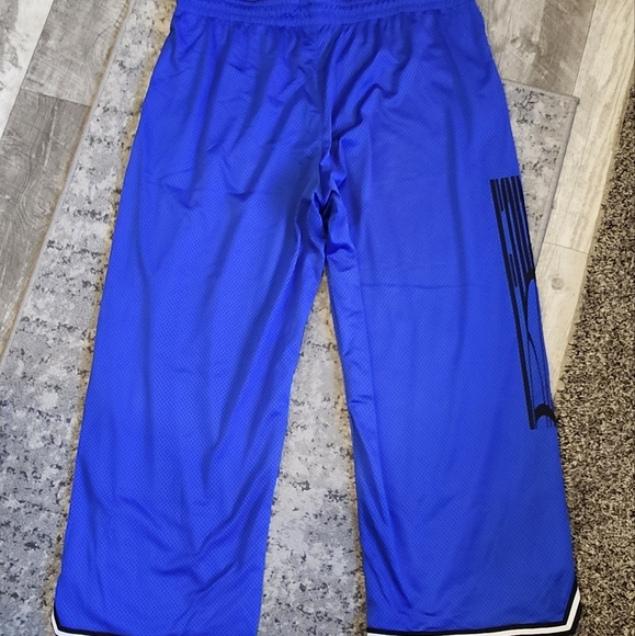 Nike Sportswear Sisterhood Jersey Pants Mesh Royal Blue Size XXL - Picture 2 of 9